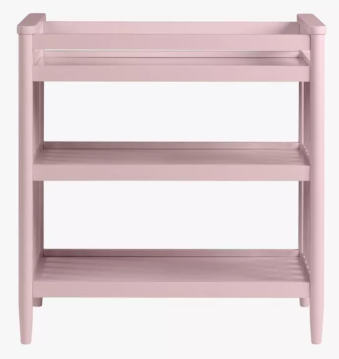 Modern Nursery Pink Changing Table