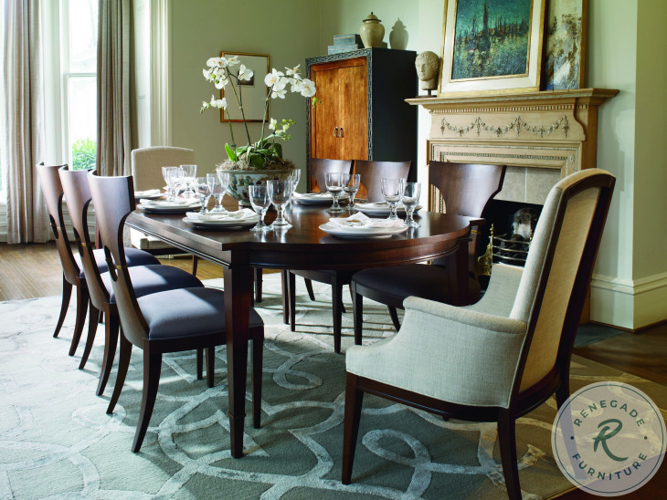 Bridgeton Walnut Extendable Dining Table