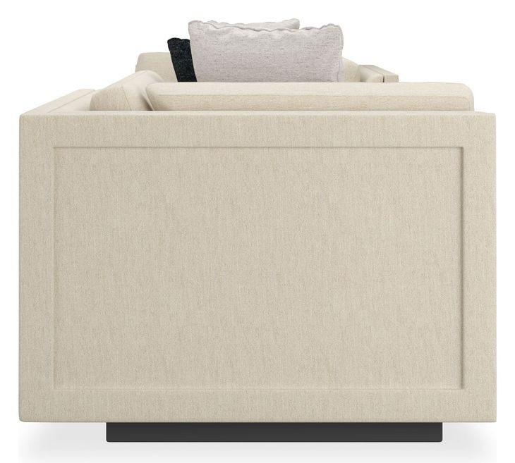 Fusion Beige 3 Piece Modular Sectional with Pillows
