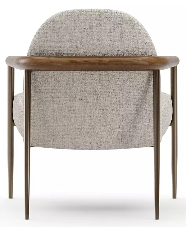Altura Oatmeal Performance Fabric Upholstered Lounge Chair