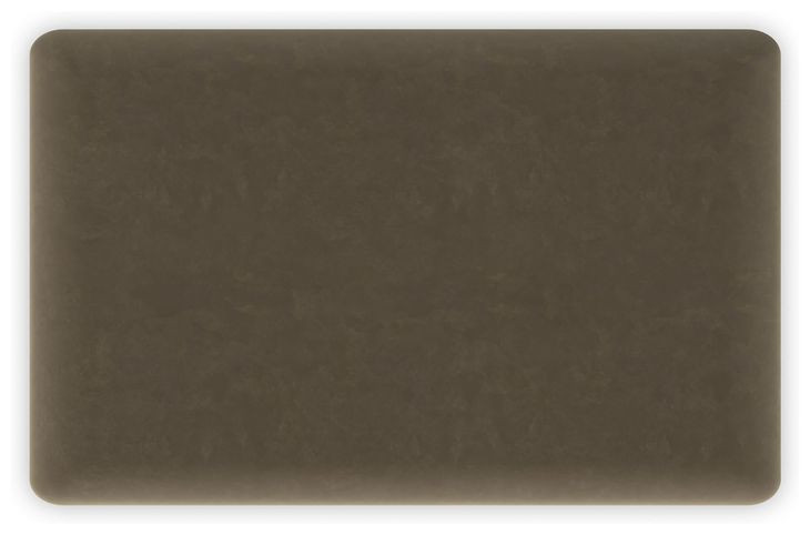 Balance Beam Pewter Upholstered Bed Bench