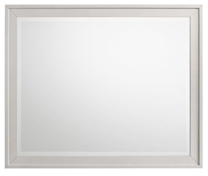 Andover White Rectangular Dresser Mirror