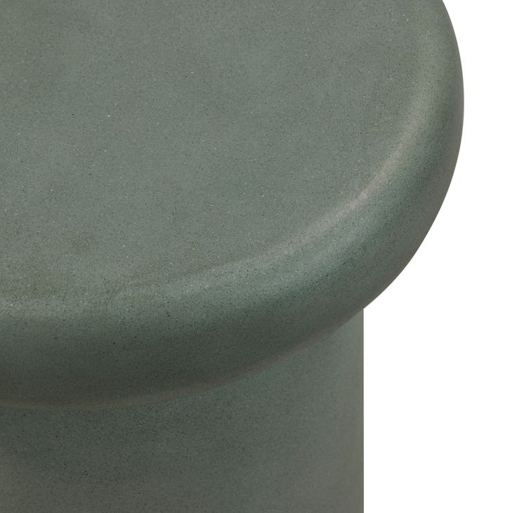Lydia Green Outdoor Round Side Table