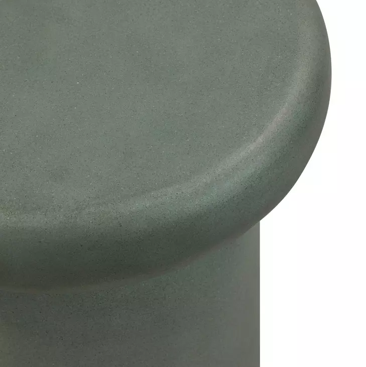 Lydia Green Outdoor Round Side Table