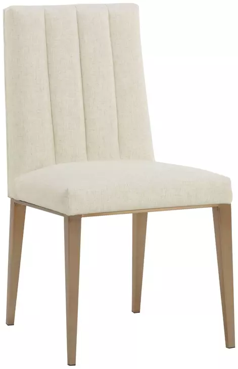 Hadwin Geralt Linen Performance Fabric Dining Chair Set of 2