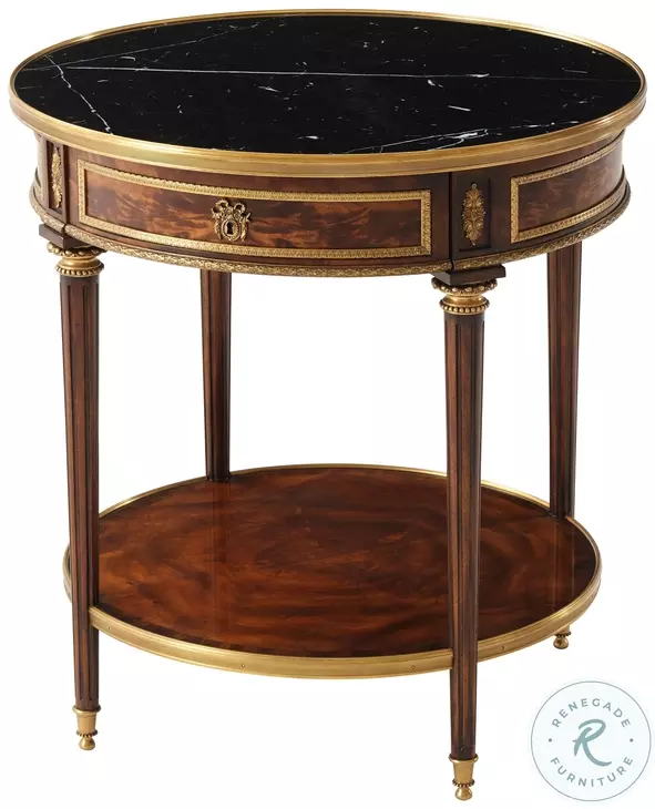 Formalities Light Cerejeira 26" Round Side Table