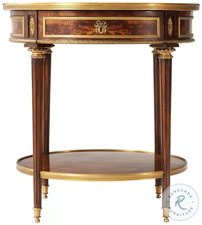 Formalities Light Cerejeira 26" Round Side Table