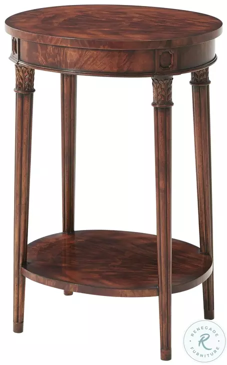 The Welcome Light Cerejeira 20" Oval Accent Table