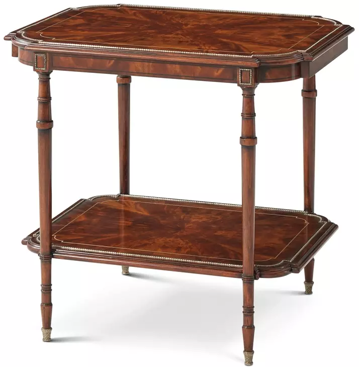 English Cabinet Maker Grosvenor and Gold Rectangular Edmonstone Side Table