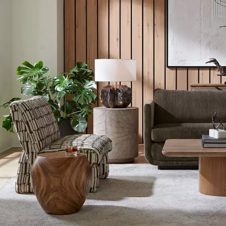 Kingsley Natural Accent Stool