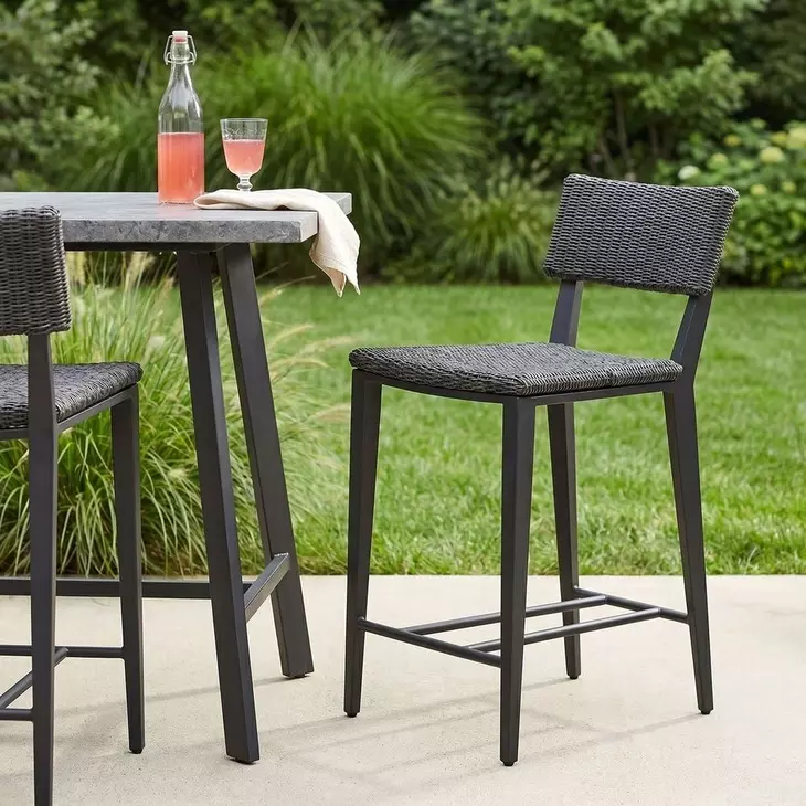Hamilton Java Outdoor Counter Height Stool