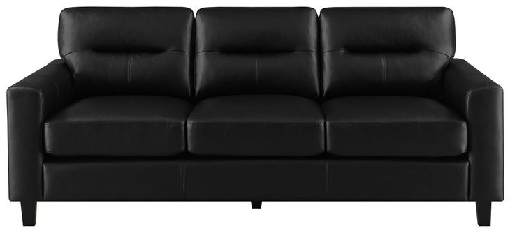 Scotland Black 81" Sofa
