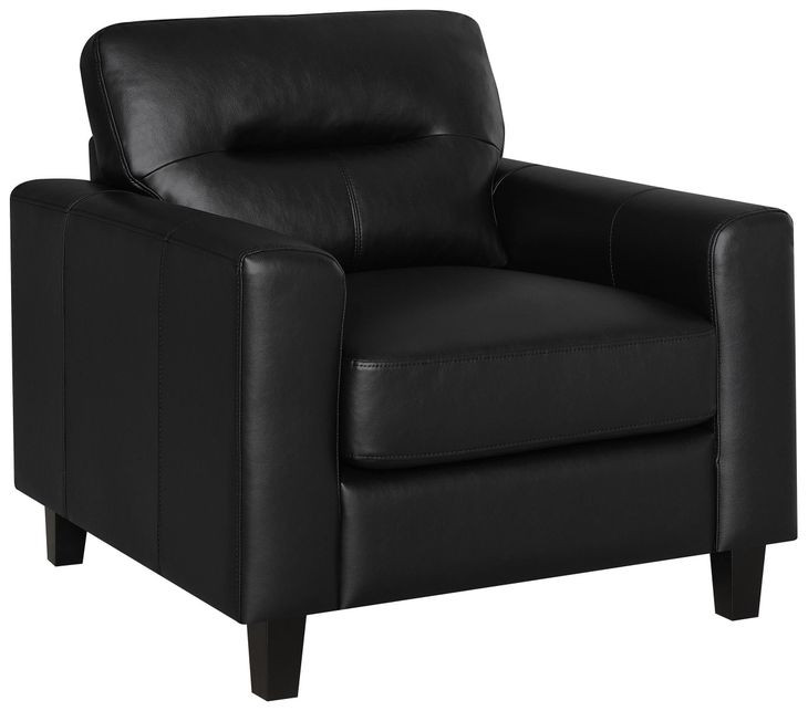 Scotland Black Living Room Set