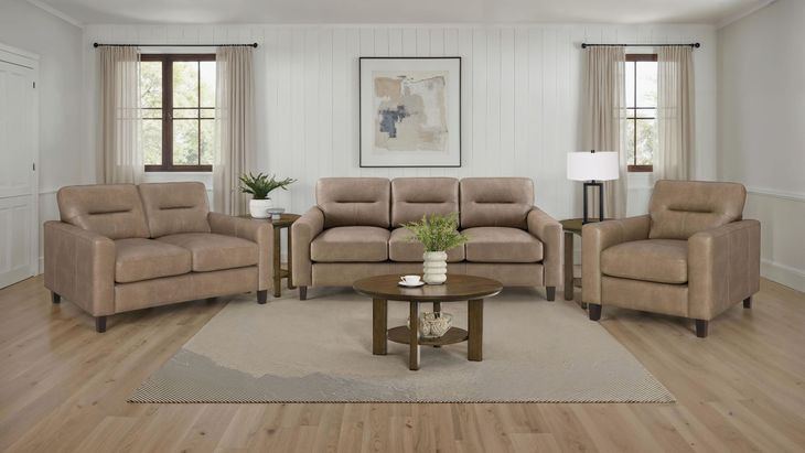 Scotland Brown Living Room Set