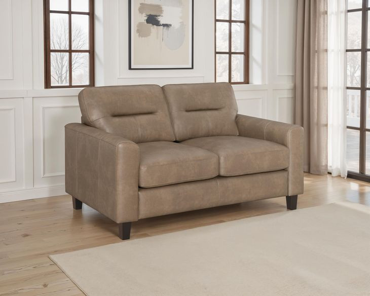 Scotland Brown 58" Loveseat