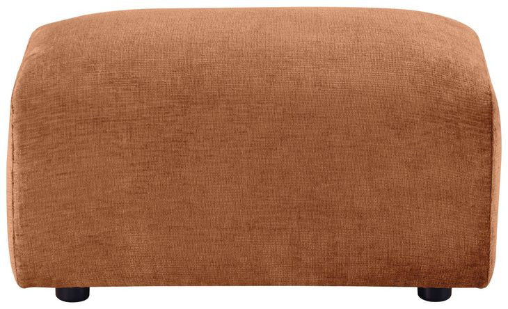 Burnett Burnt Orange Rectangular Ottoman