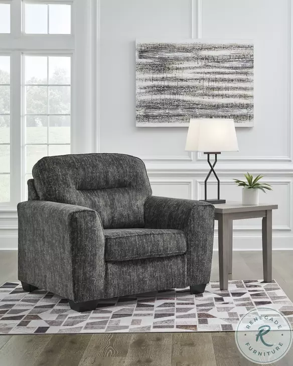 Lonoke Gunmetal Chair And A Half