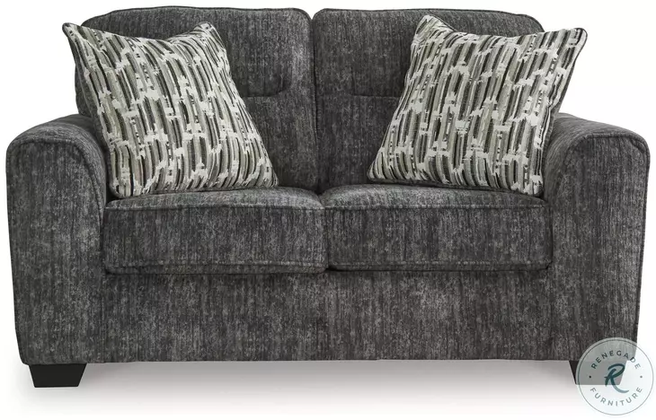 Lonoke Gunmetal Loveseat