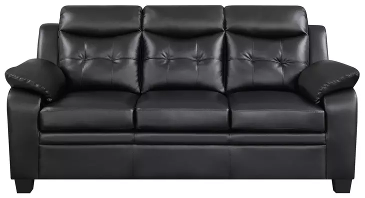 Finley Black 78" Sofa