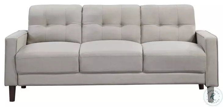Bowen Beige Performance Fabric 77" Sofa