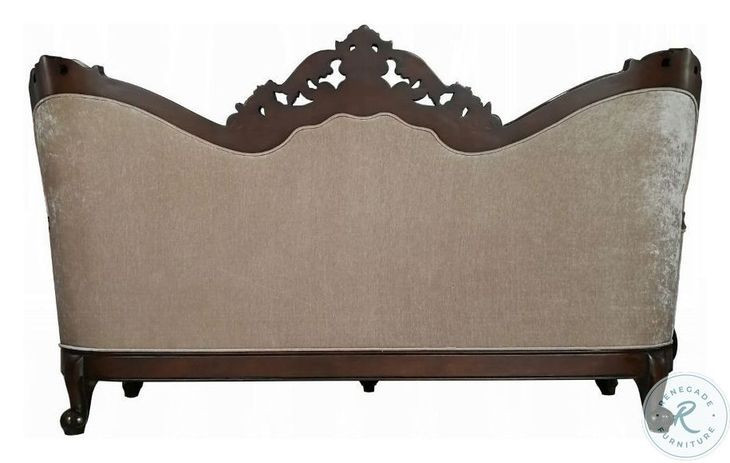 Devayne and Dark Walnut Sofa