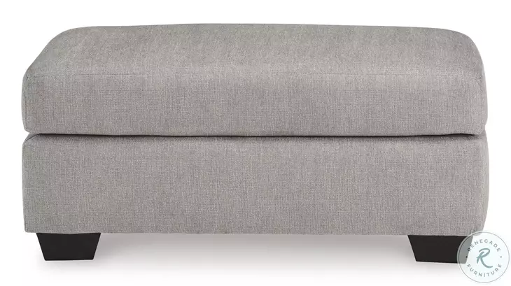 Avenal Park Flannel Ottoman