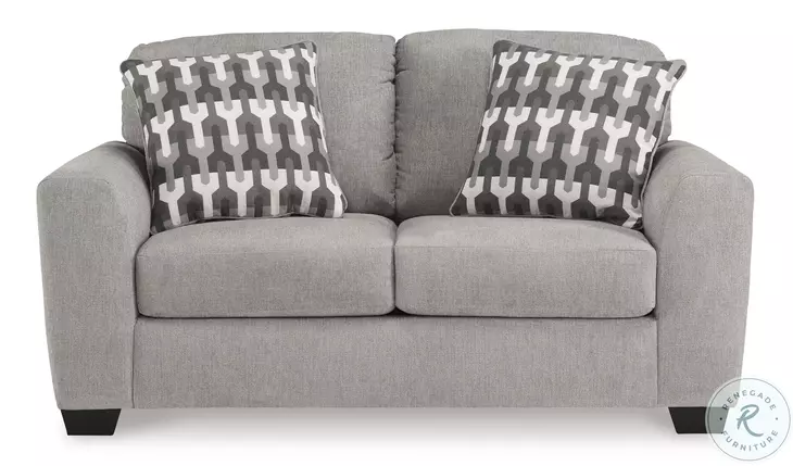 Avenal Park Flannel Loveseat