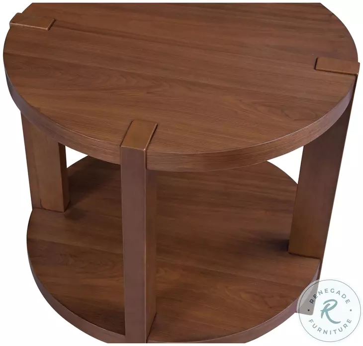 Winston Warm Walnut Occasional Table Set