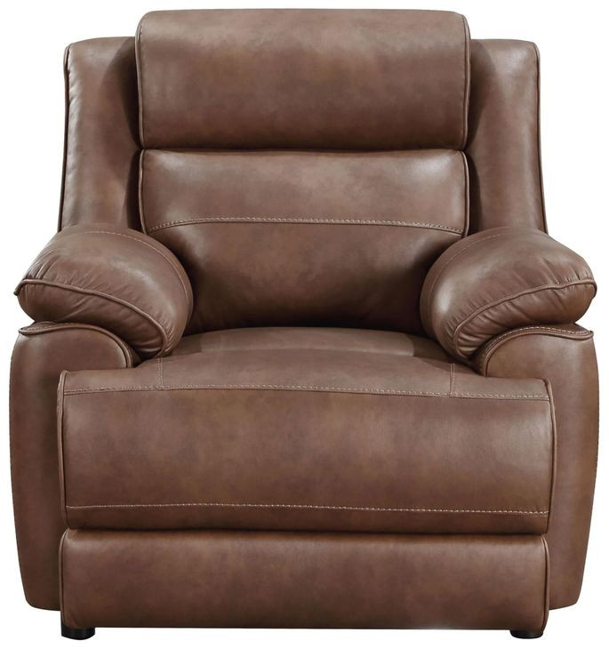 Ellington Dark Brown Padded Arm Chair