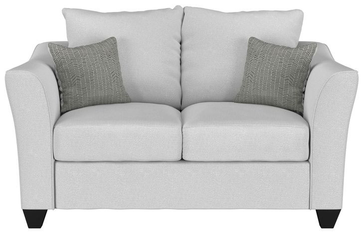 Salizar Sand Mist Track Arm Fabric Loveseat