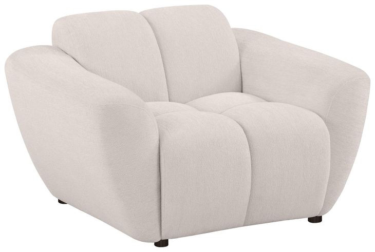 Destino Greige Upholstered Lounge Chair