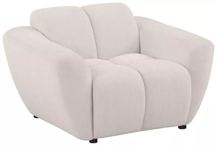 Destino Greige Upholstered Lounge Chair