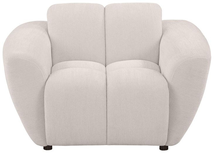 Destino Greige Upholstered Lounge Chair