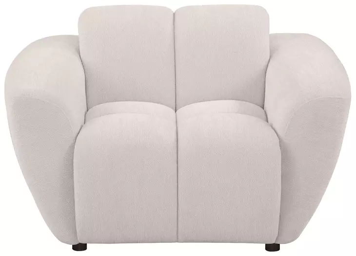 Destino Greige Upholstered Lounge Chair