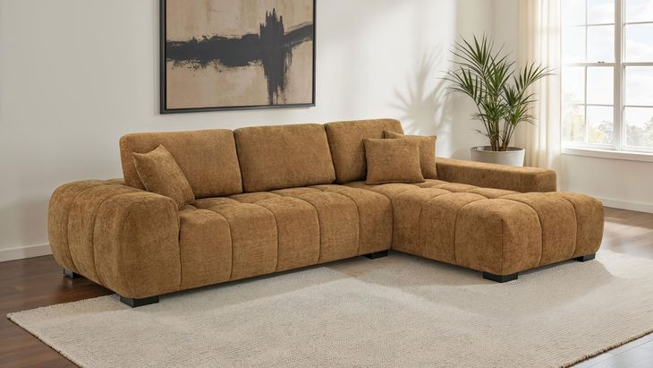 Octavia Amber 2 Piece Modular Sectional