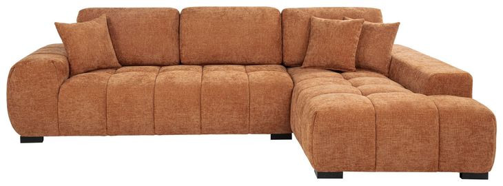 Octavia Orange 2 Piece Modular Sectional