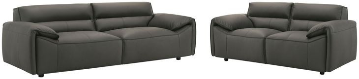 Buxton Graphite Living Room Set
