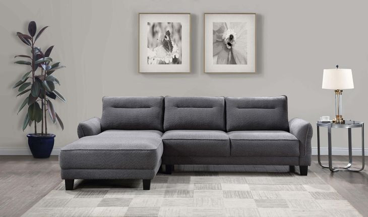 Caspian Gray LAF Sectional