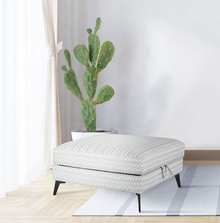 Clint Aloe Storage Ottoman