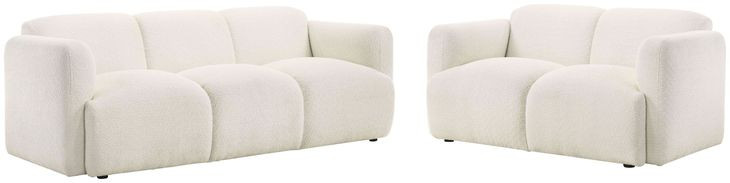 Dorset White Living Room Set