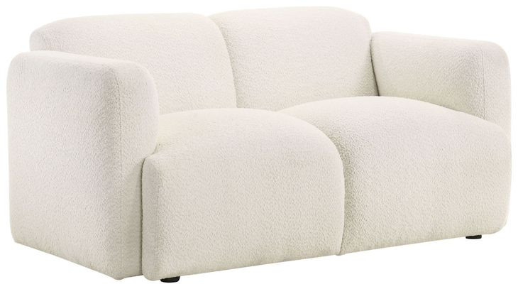 Dorset White 60" Loveseat