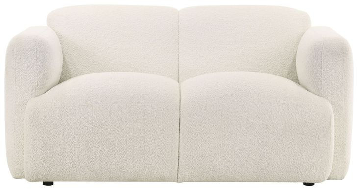 Dorset White 60" Loveseat