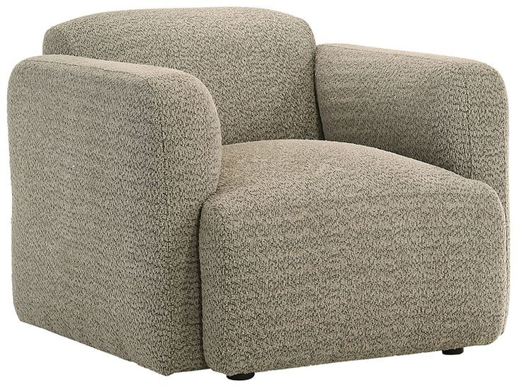 Dorset Brown Upholstered Lounge Chair