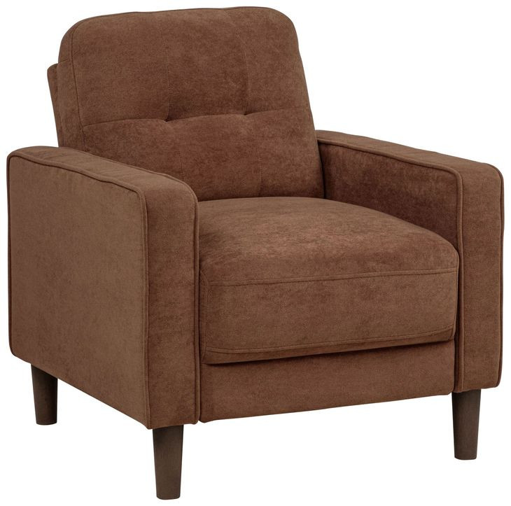Bowen II Rust Upholstered Lounge Chair