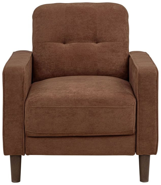 Bowen II Rust Upholstered Lounge Chair