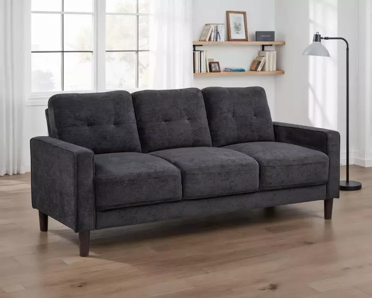 Bowen II Steel Gray 77" Sofa