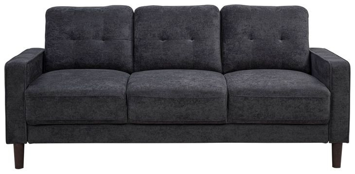 Bowen II Steel Gray Living Room Set