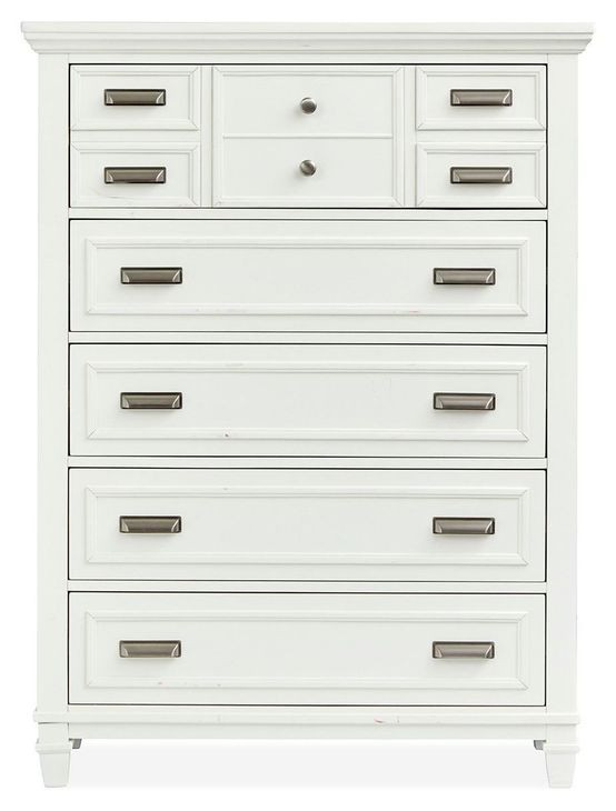 Harborwick White Dove 5 Drawer Chest