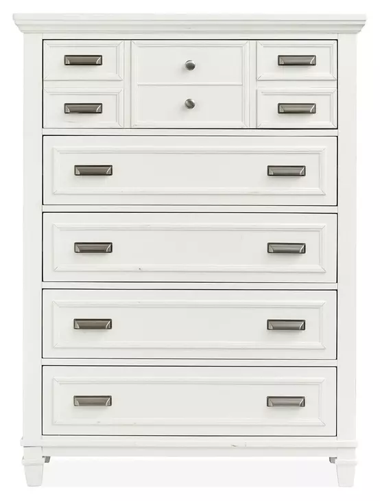 Harborwick White Dove 5 Drawer Chest