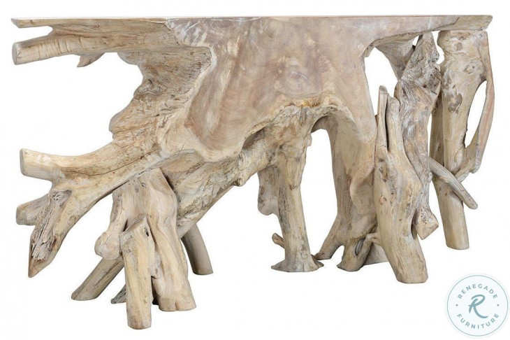 Cypress Root Brown 71" Console Table